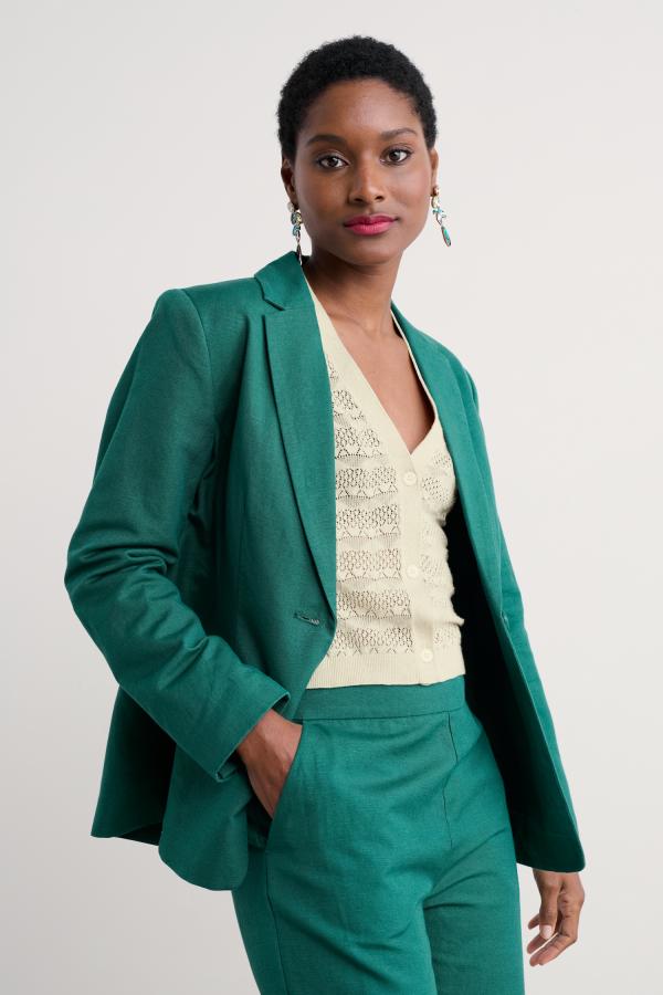 Erica Linen Blend Blazer