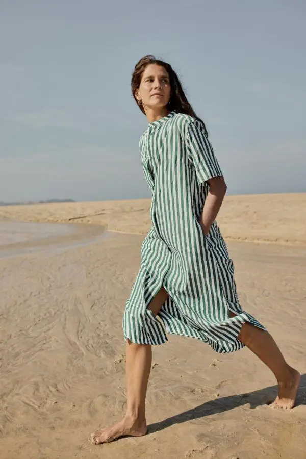 Harbour Movement Organic Cotton Shirt Dress