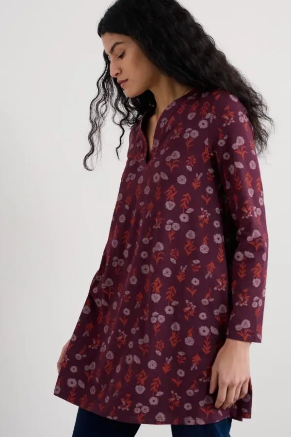 Wreathe Jersey Tunic