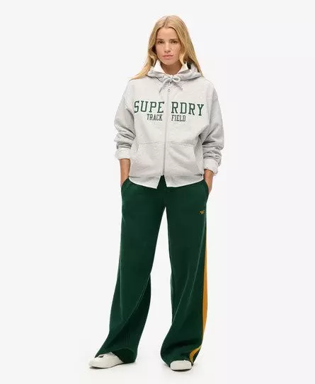 Superdry Women's Essential Logo Straight Joggers Green / Enamel Green -