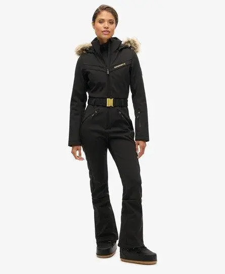 Superdry Women's Sport Ski Suit Black -