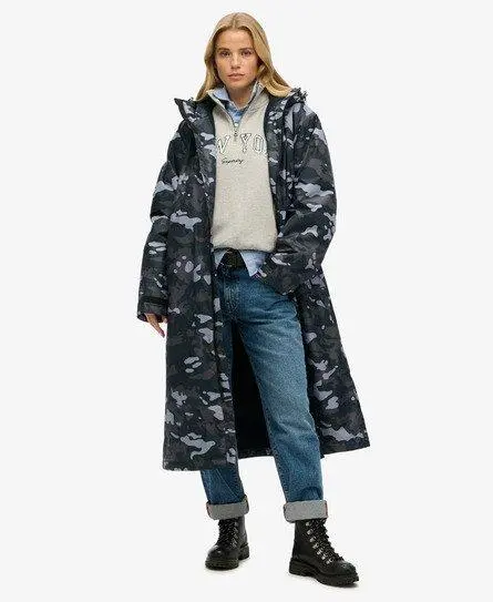 Superdry Women's Robe Navy / Navy Camo -