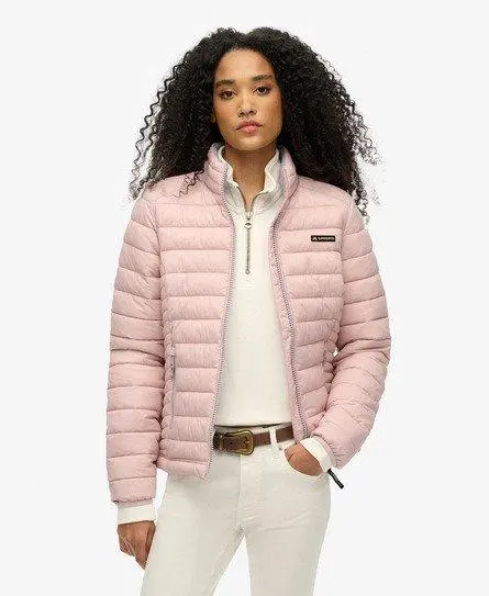 Superdry Women's Fuji Lite Padded Jacket Pink / Dusty Pink -