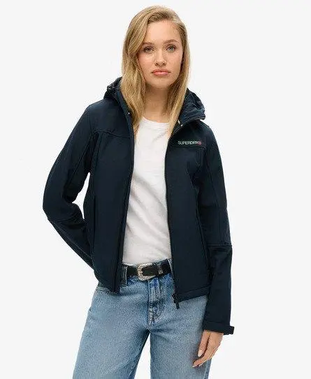 Superdry Women's Hooded Classic Trekker Jacket Navy / Eclipse Navy -