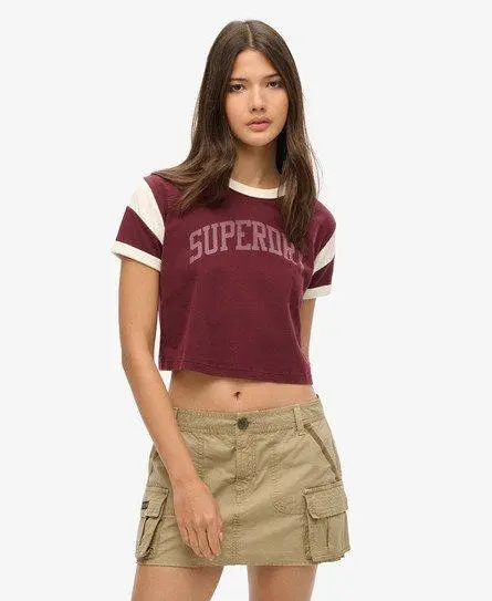 Superdry Women's Utility Parachute Skirt Brown / Stone Wash Taupe Brown - 