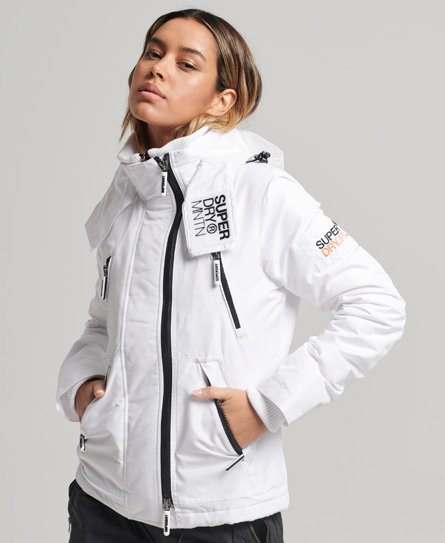 Superdry Women's Mountain SD-Windcheater Jacket White / Optic - 