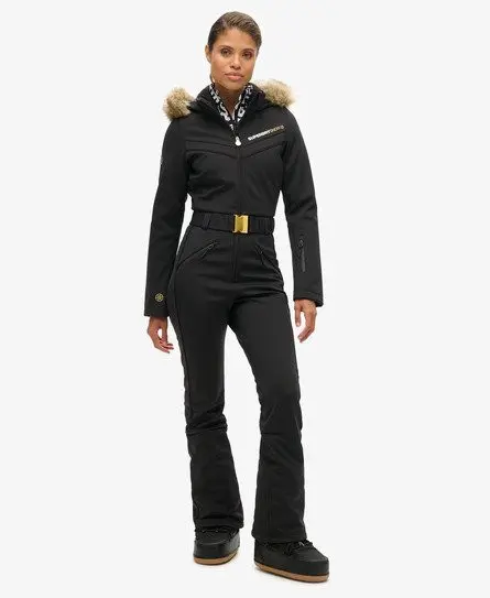 Superdry Women's Sport Ski Suit Black - 