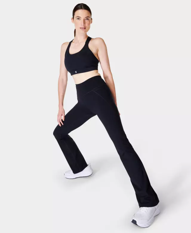 Pockets For Women - Soft Sculpt Flare Yoga Trousers
