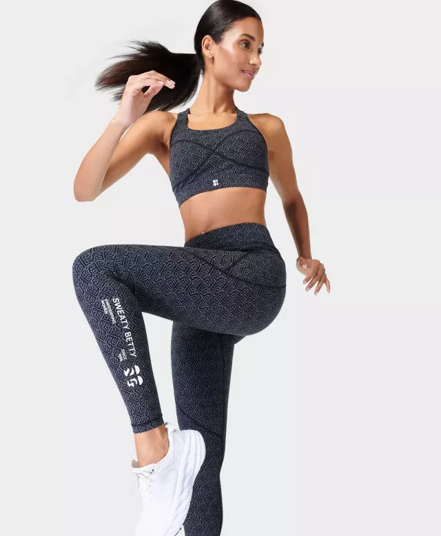 Pockets For Women - Sweaty Betty Power Reflective Gym Leggings, Multi  Colored, Women's