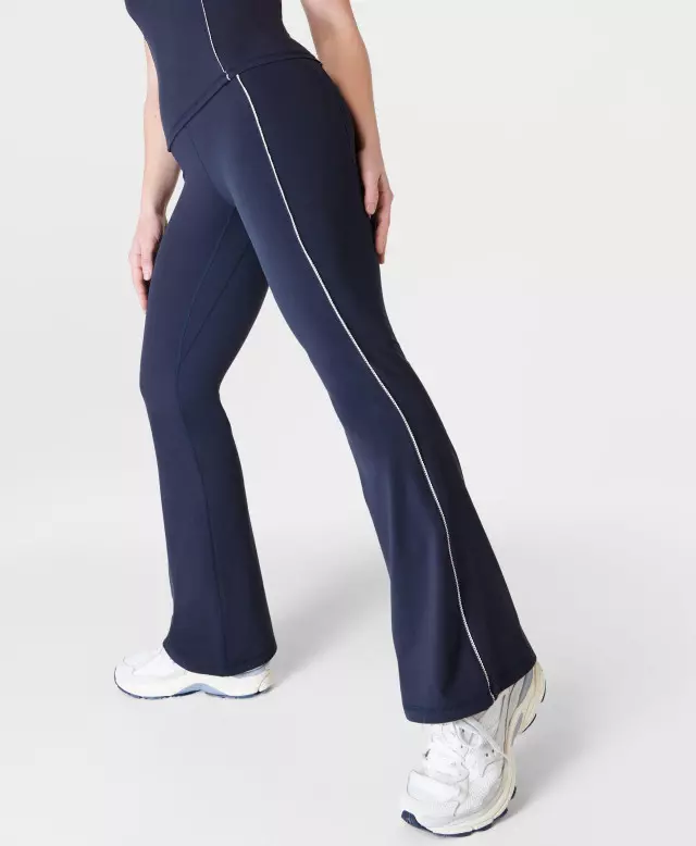 Pockets For Women - Soft Sculpt Flare Yoga Trousers
