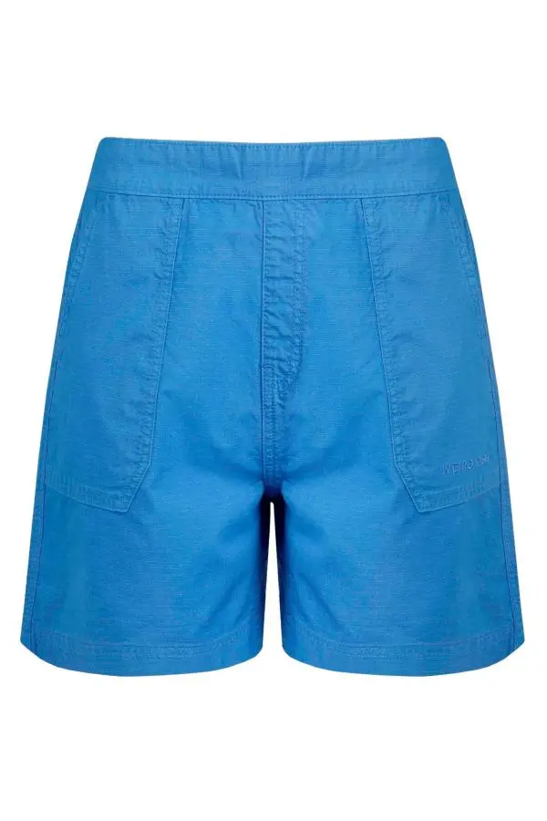 Weird Fish Deeley Ripstop Shorts Azure