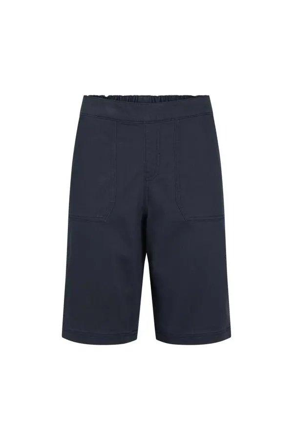 Weird Fish Kinnie Flat Front Shorts Navy