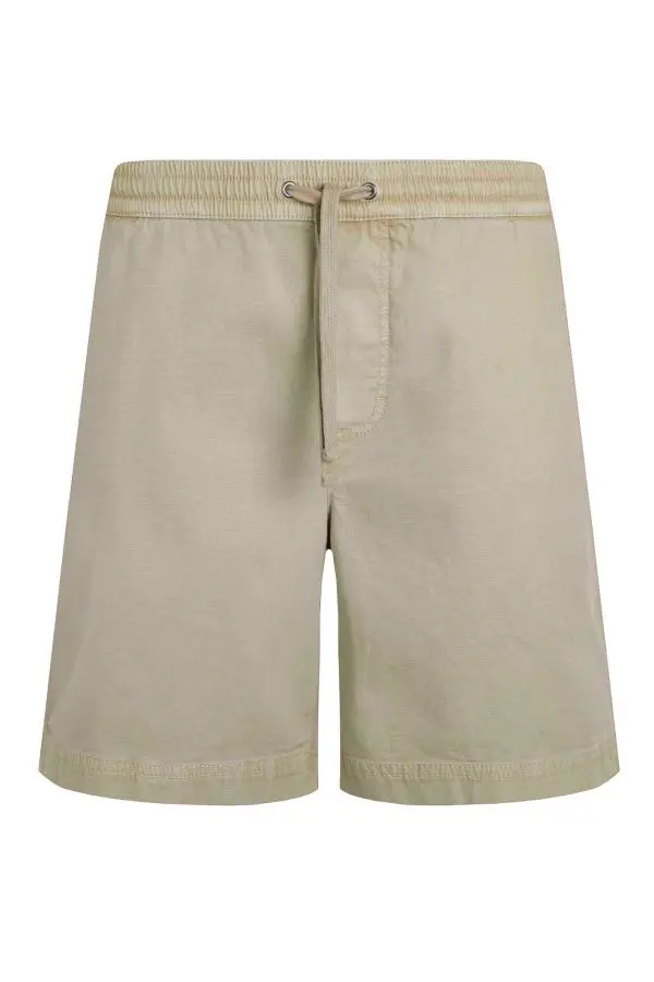 Weird Fish Weston Canvas Shorts Flint Stone